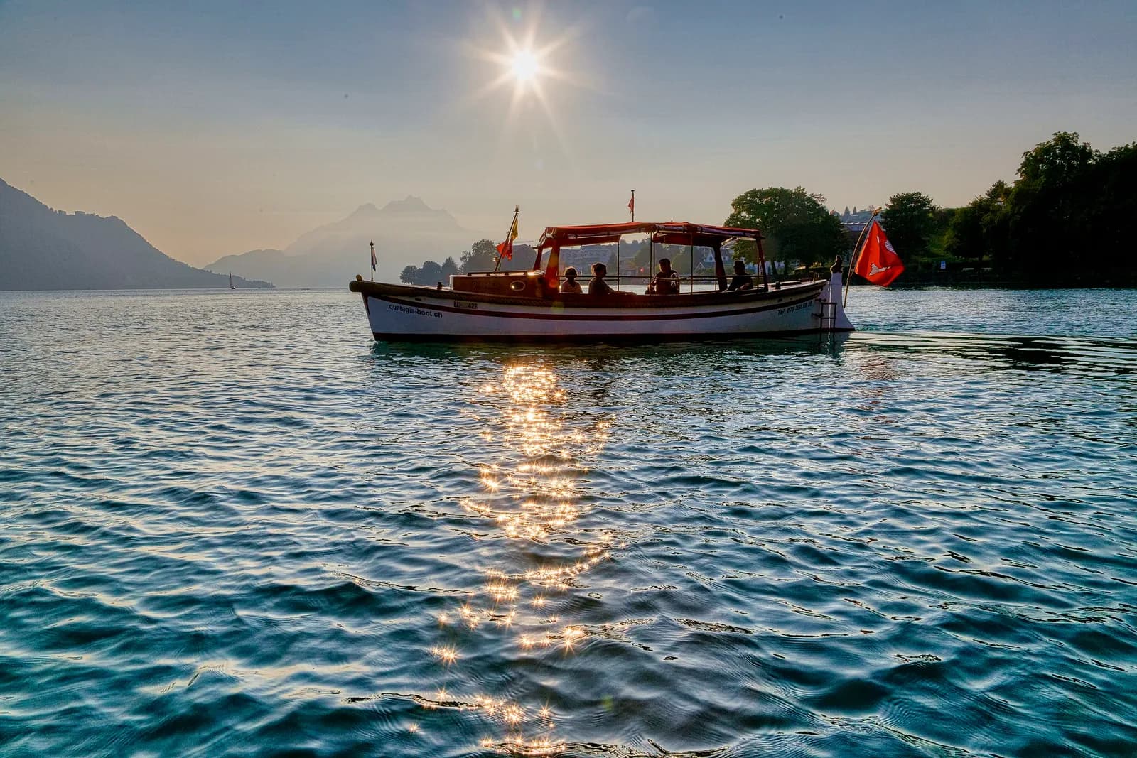 Die Überführung an den Vierwaldstättersee